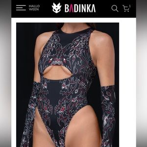Badinka Rave Evil Eye Bodysuit